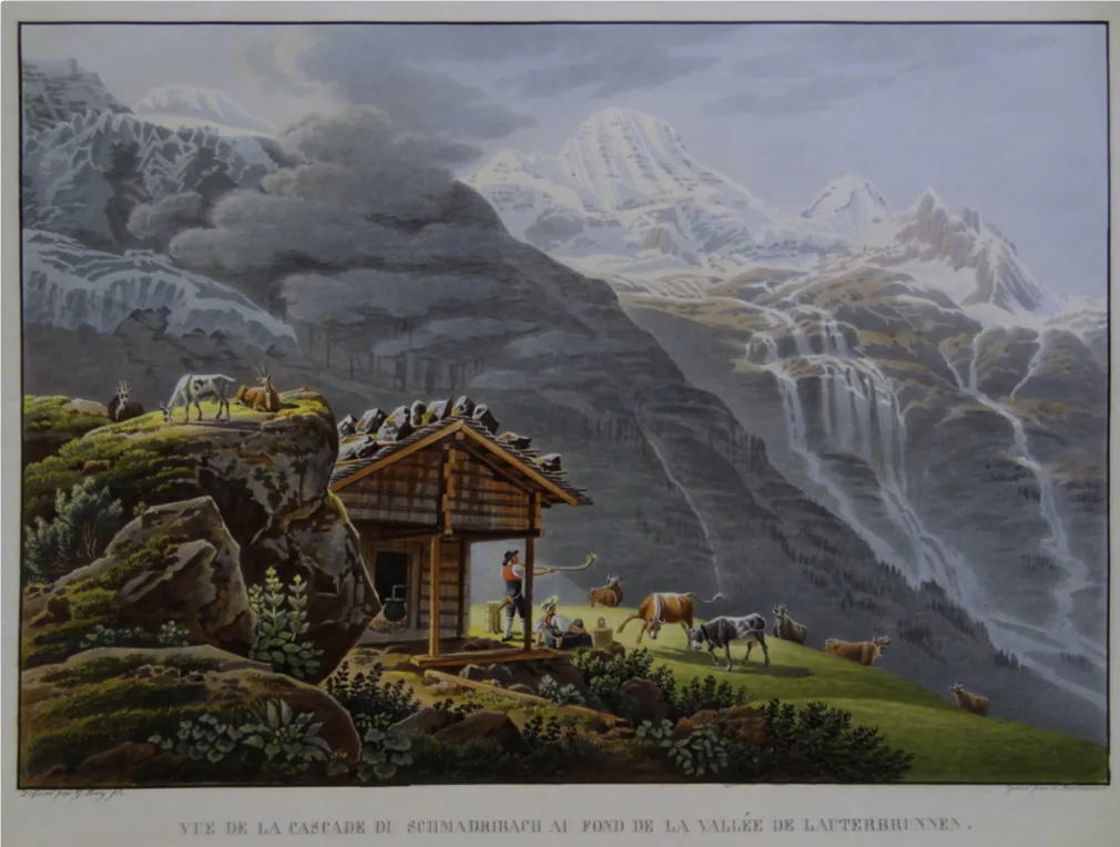 Alpaufzug im Bild